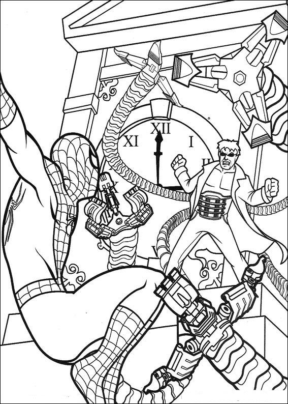 spiderman-kleurplaten-11