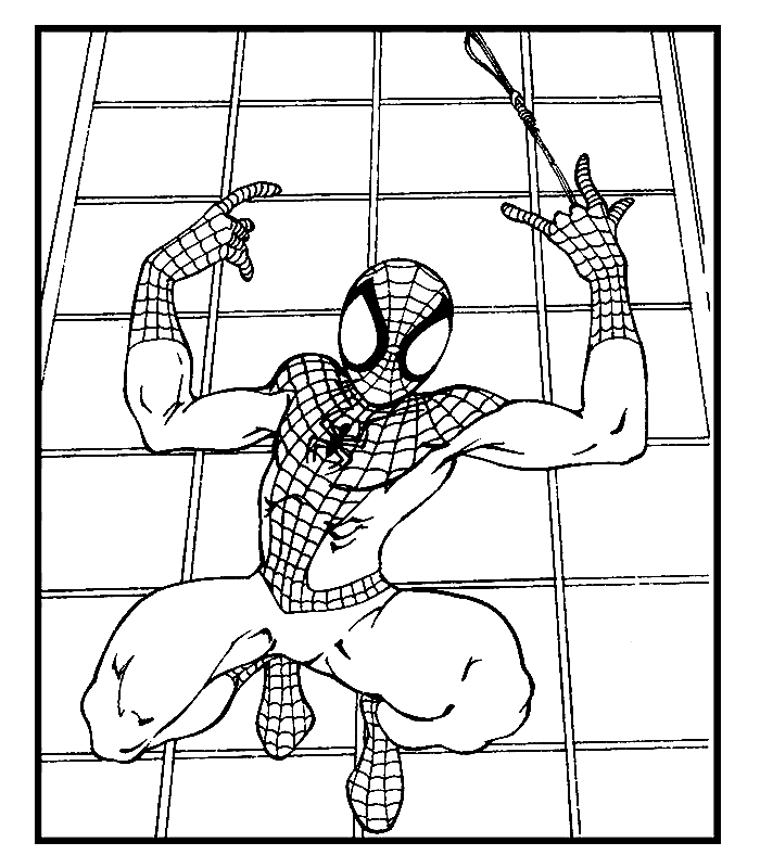 spiderman-kleurplaten-15