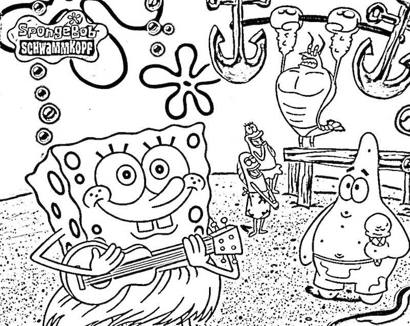 spongebob-kleurplaat-11