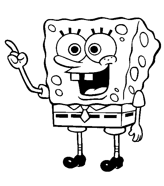 spongebob-kleurplaat-8