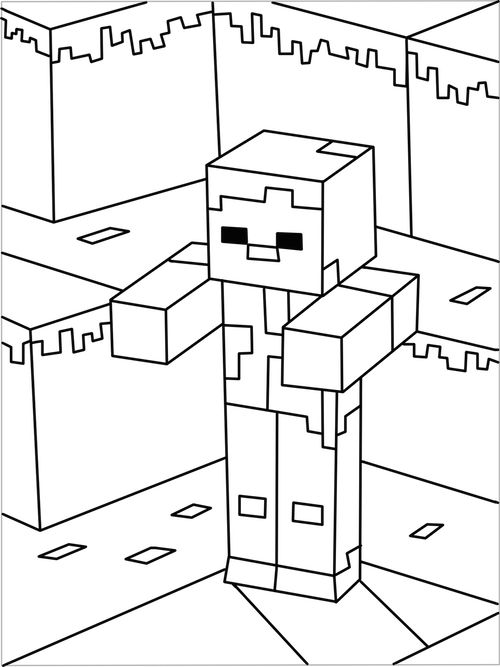 minecraft-kleurplaat-5
