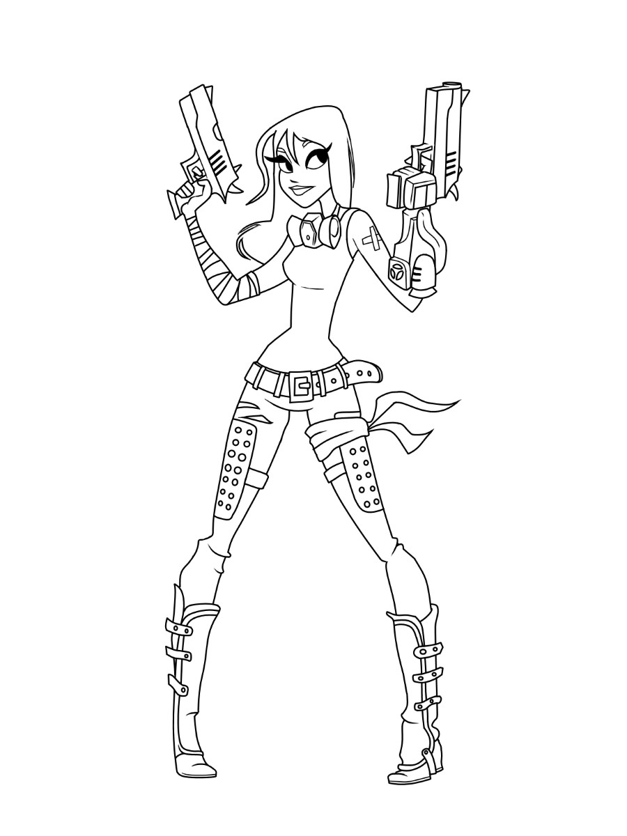 fortnite kleurplaat 12