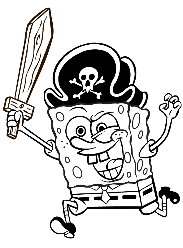 spongebob-kleurplaat-14