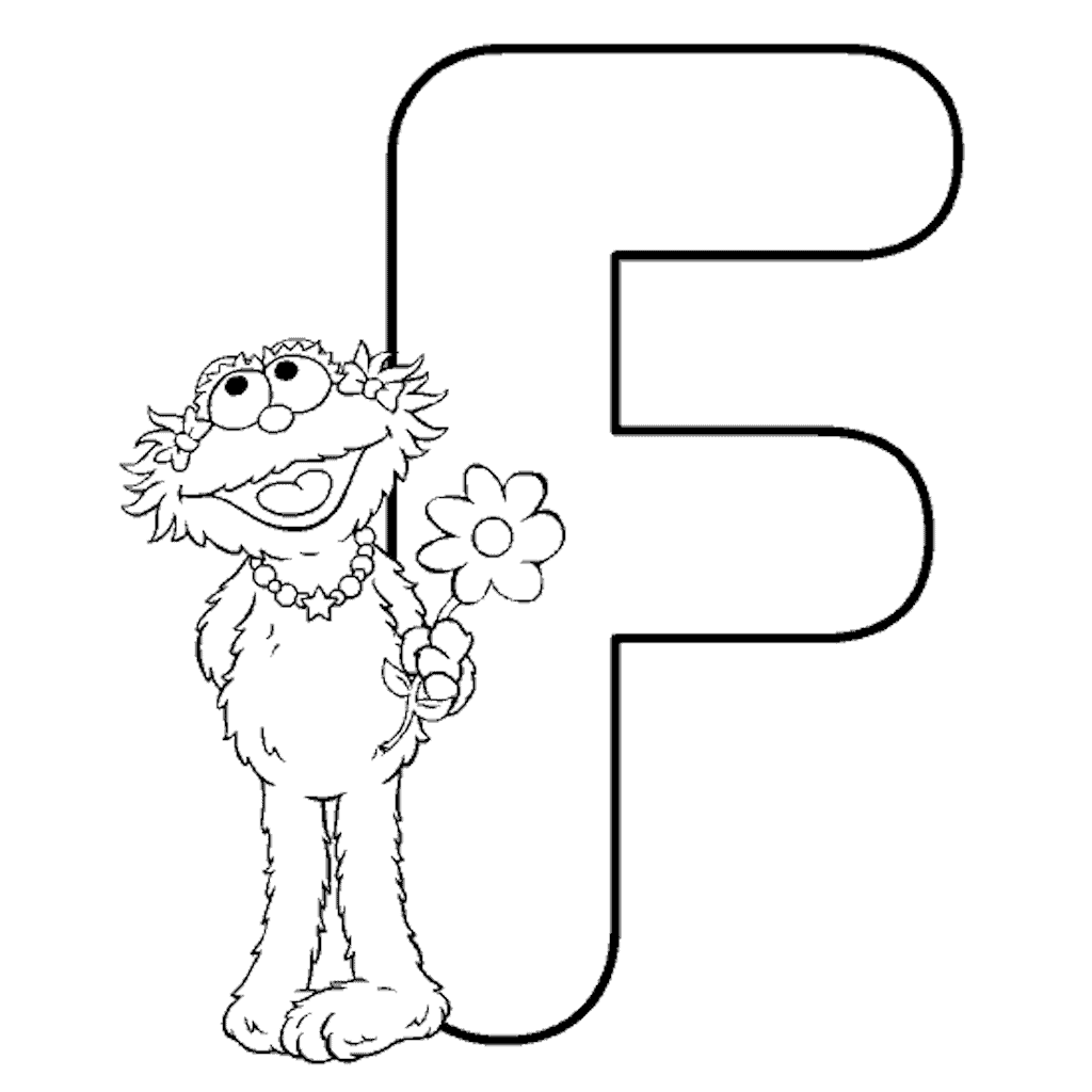 kleurplaat-letter-f