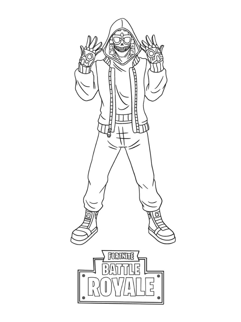 fortnite kleurplaat 48