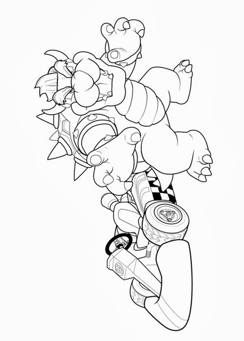 Mario Kart Bowser