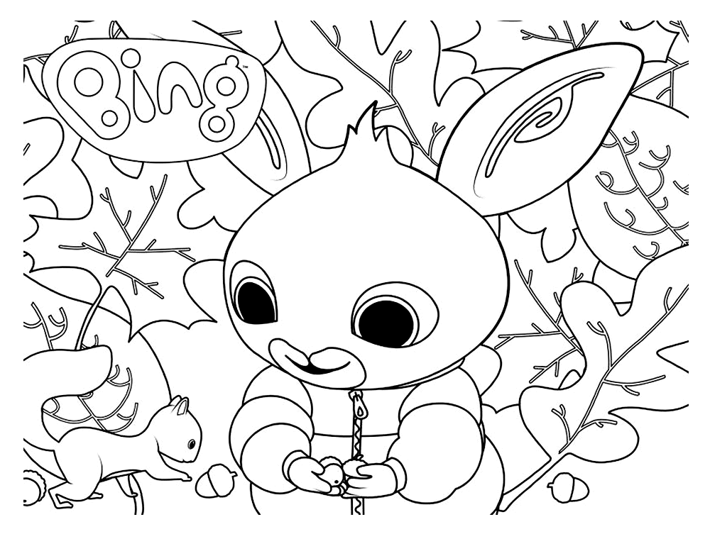 Bing Bunny herfst
