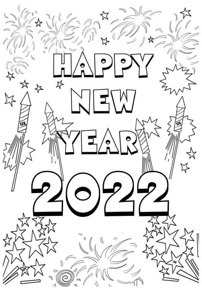 Gelukking nieuwjaar 2022