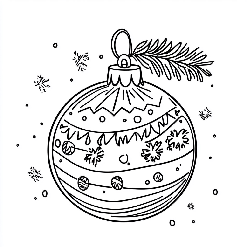 sfeervolle kerstbal